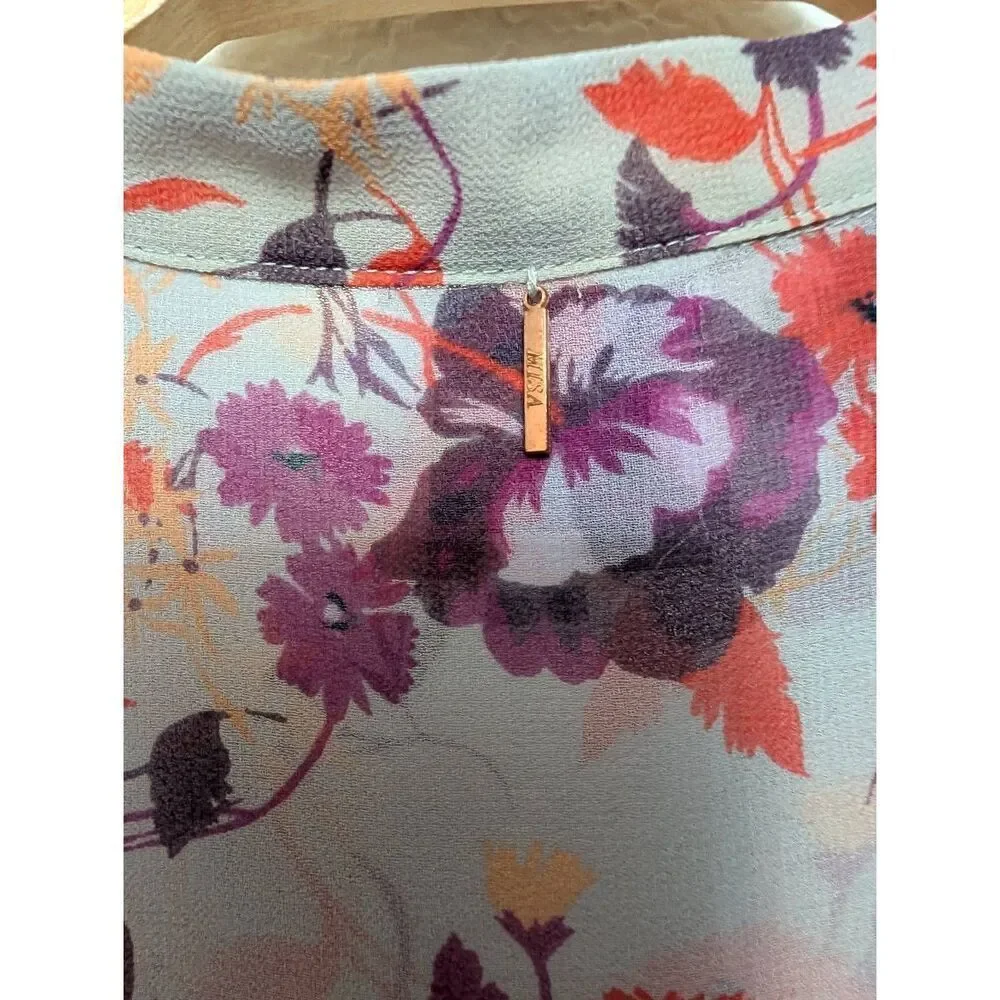 MISA Los Angeles floral top for women small